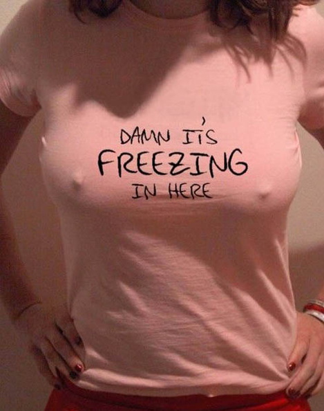 freezing T shirt