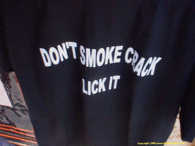 dont smoke crack
